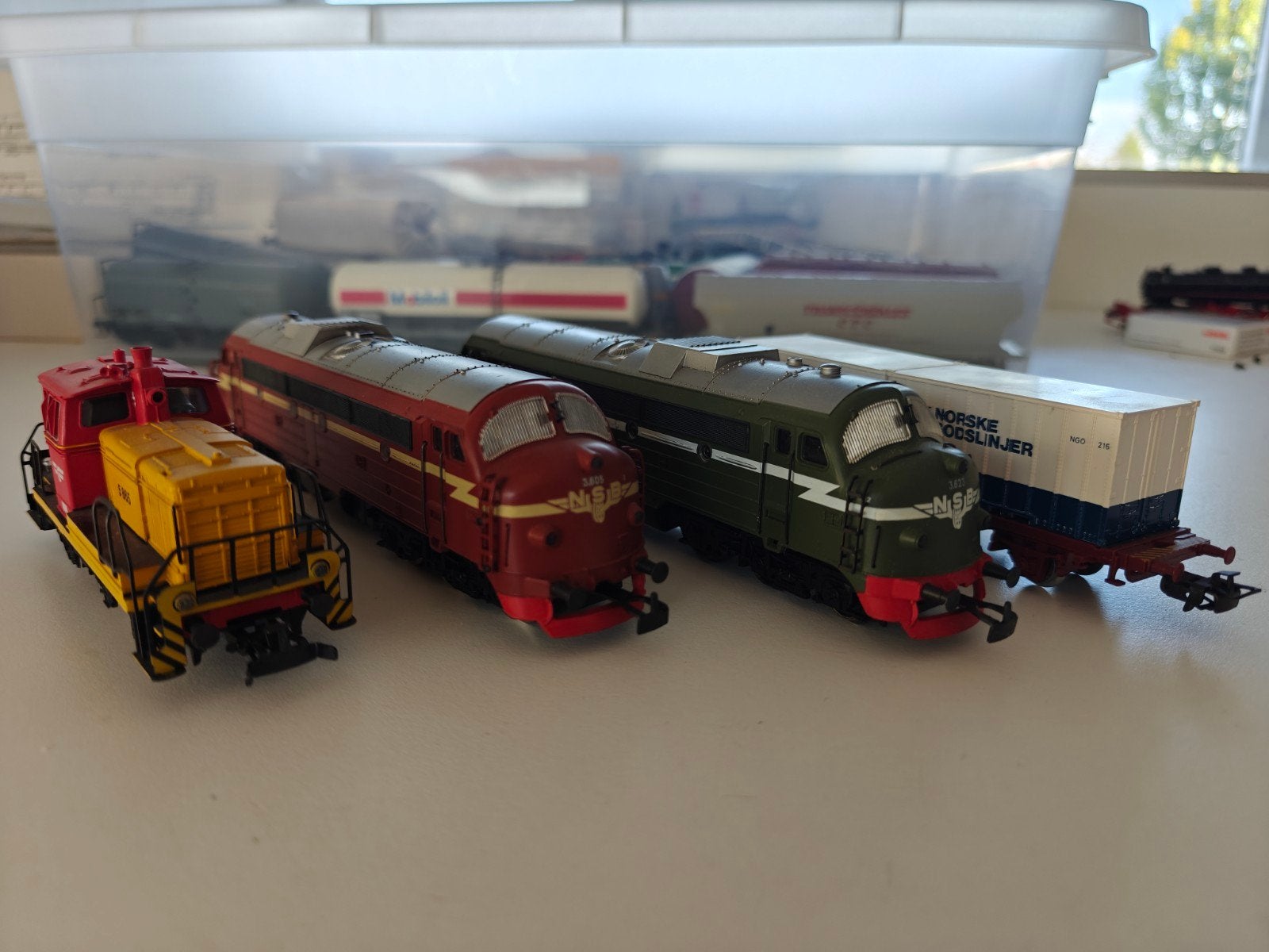 Marklin HO NSB materiaal, Ophalen, Wagon
