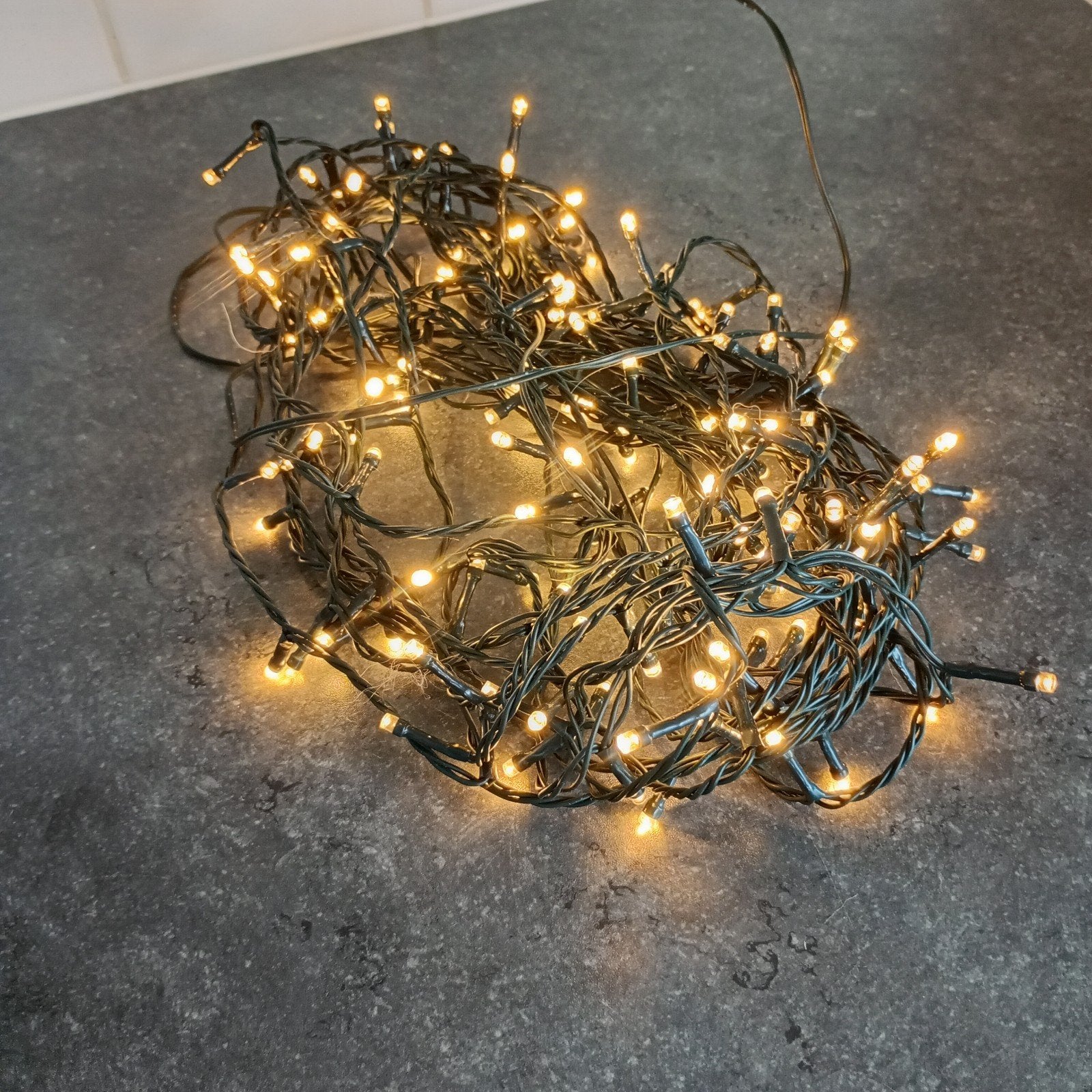 kerstverlichting(knipperende lampjes), Ophalen