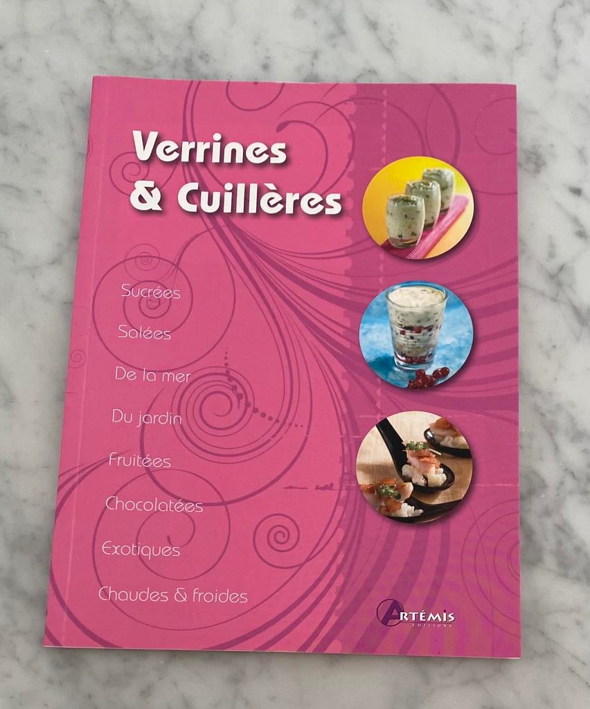 Livre verrines et cuillères, Livres, Enlèvement ou Envoi, Comme neuf