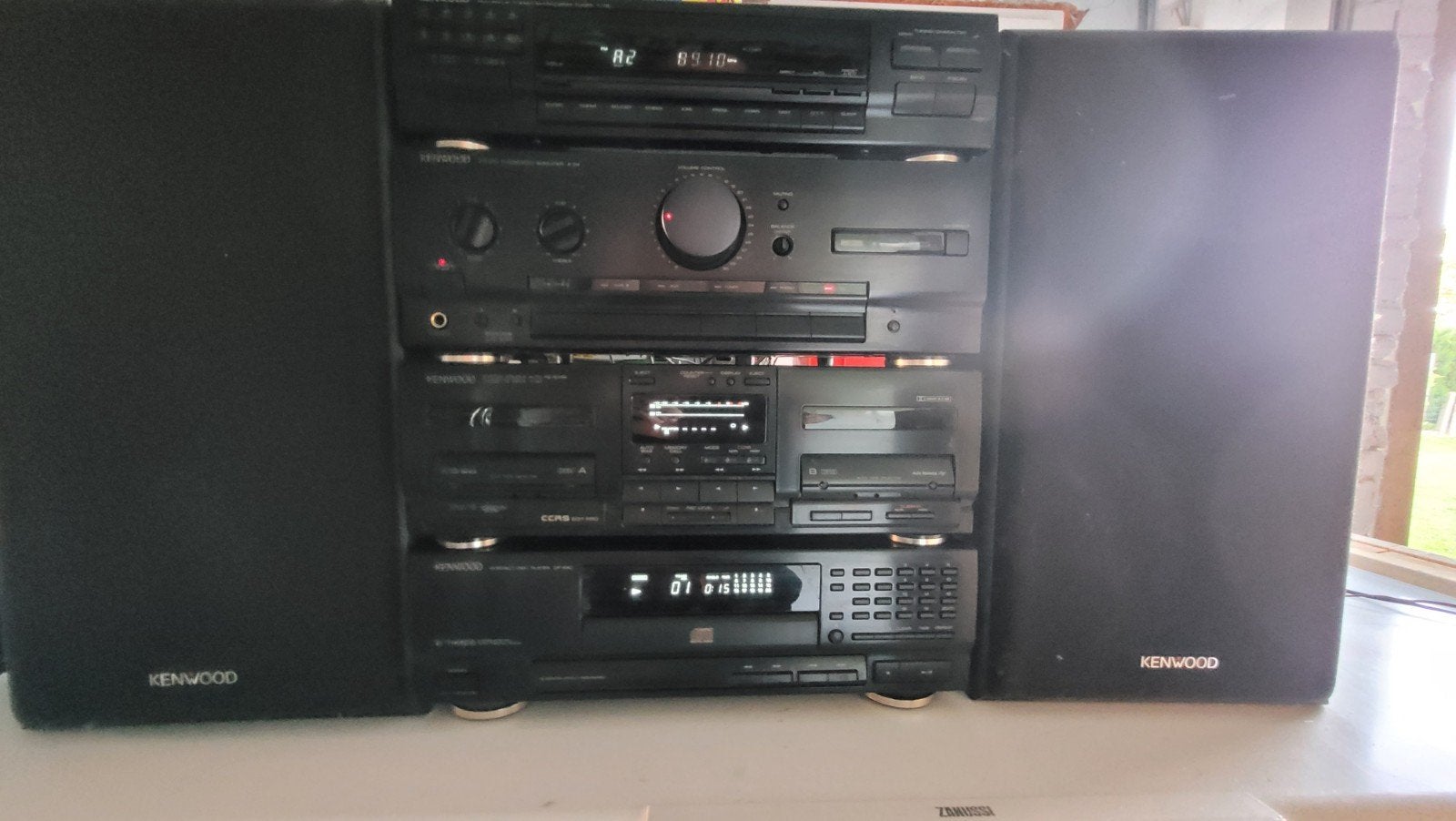 Kenwood Stereoketen MIDI M-54, Audio, Tv en Foto, Stereoketens, Ophalen, Gebruikt, Tuner of Radio, Overige merken