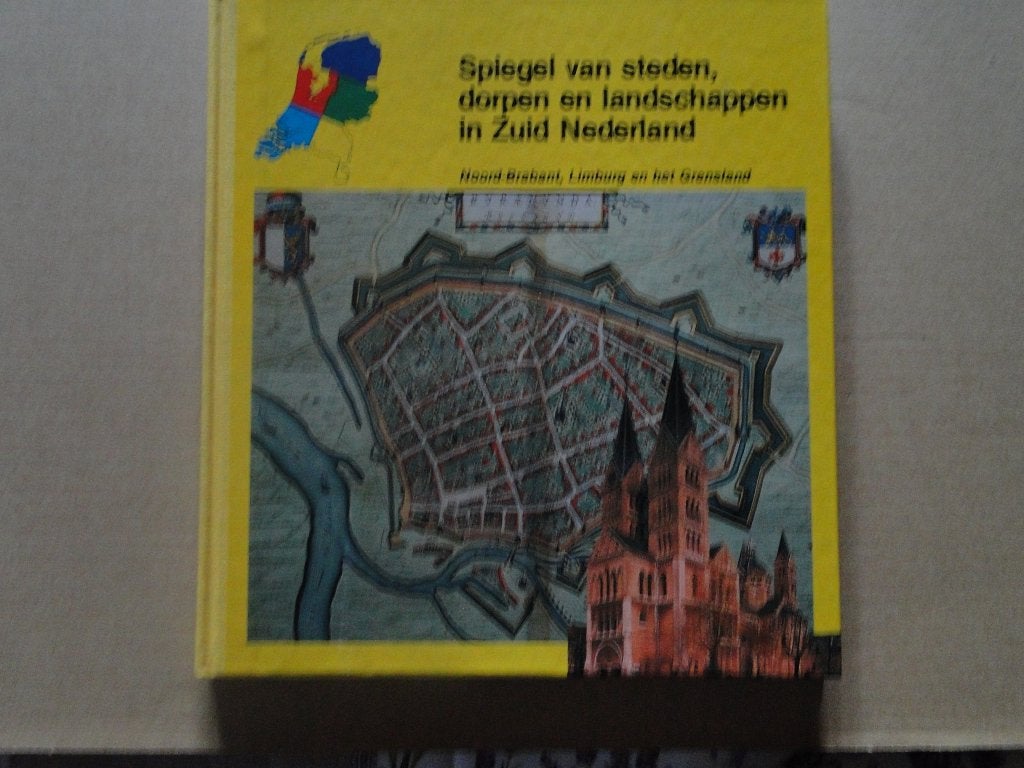 Spiegel van Steden,dorpen en landschappen in Zuid Nederland, Antiquités & Art, Envoi