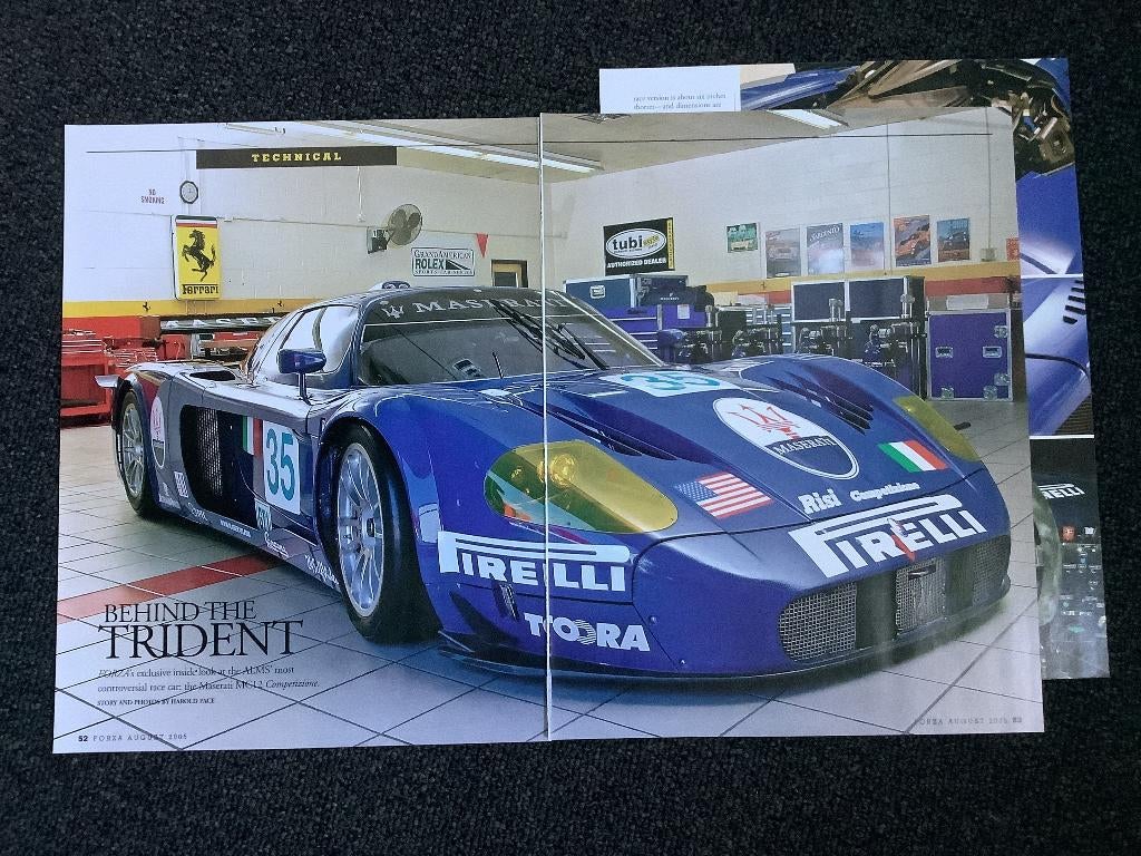 Article : Compétition Maserati MC12, Livres, Autos | Brochures & Magazines, Enlèvement ou Envoi, Comme neuf, Autres marques