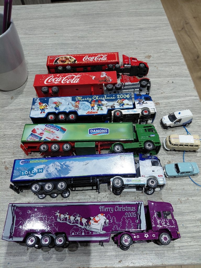 Ho 1:87 miniature lot batiment camion colle ampoule, Enlèvement, Utilisé, Pont, Tunnel ou Bâtiment
