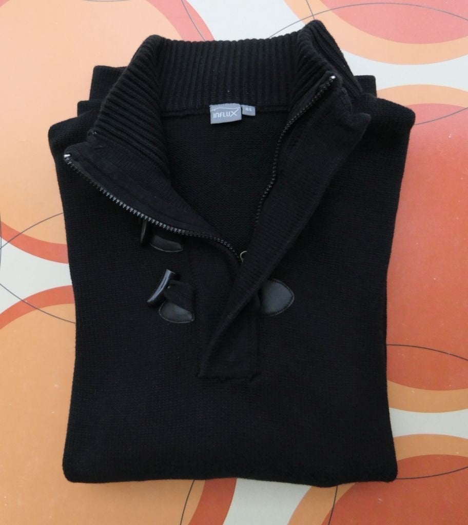 Marineblauwe trui van het merk Inlux, Kleding | Heren, Ophalen of Verzenden, Blauw