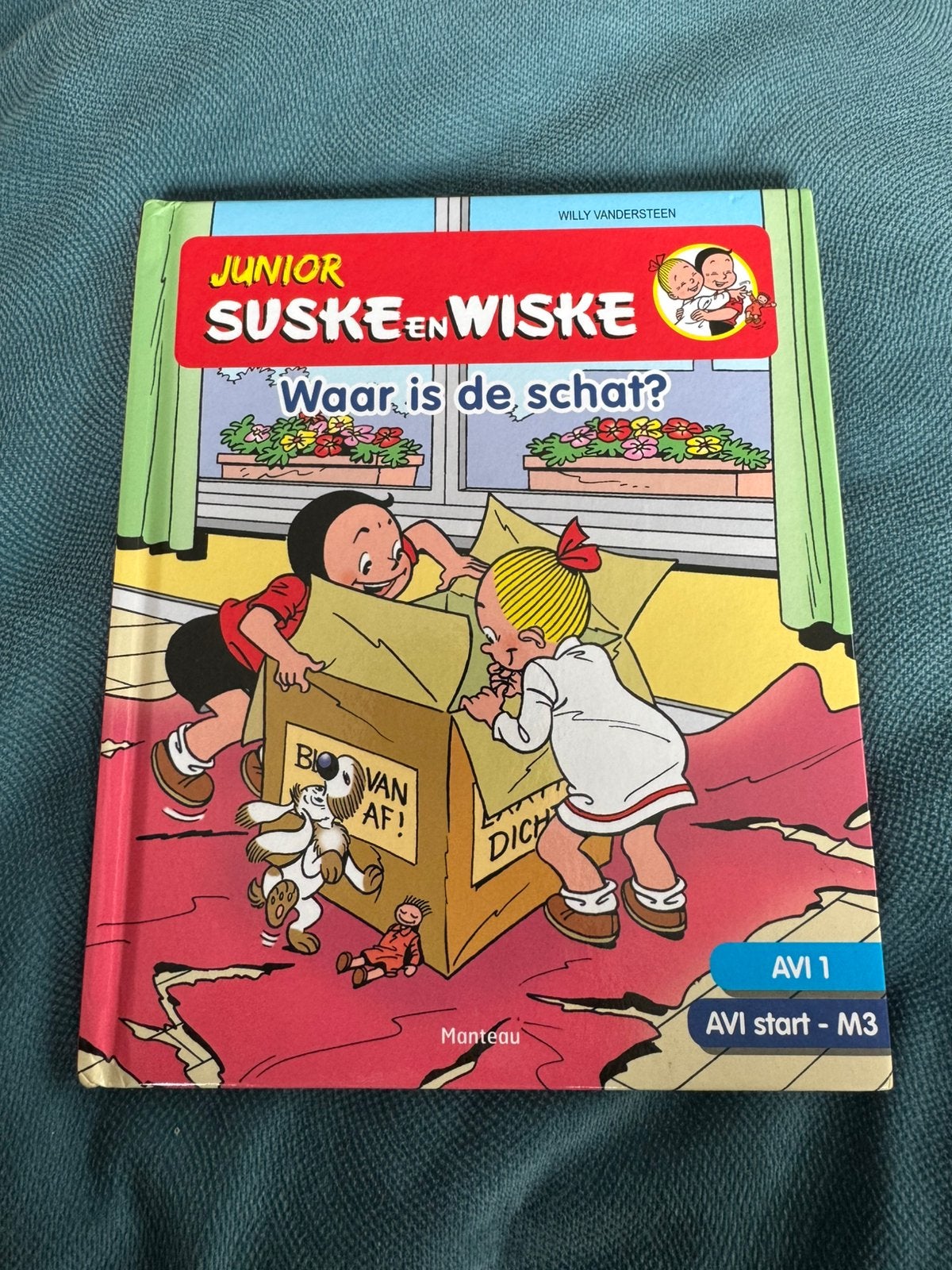 Junior Suske en Wiske. Waar is de schat? Avi 1, Boeken, Ophalen, Fictie algemeen, Willy Vandersteen, Zo goed als nieuw