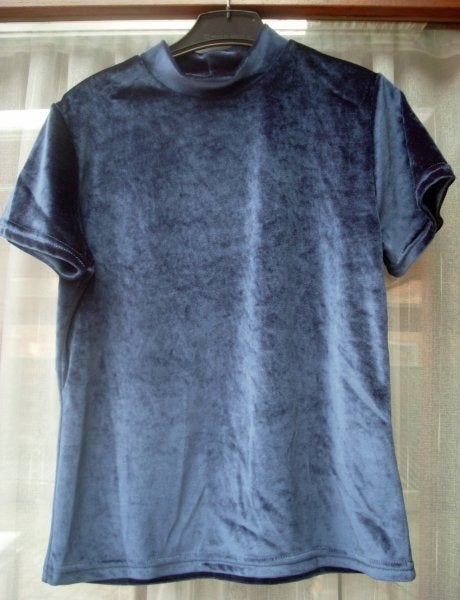 T-shirt/blouse van Cicerone maat M, Blauw, Ophalen of Verzenden, Korte mouw, Gedragen