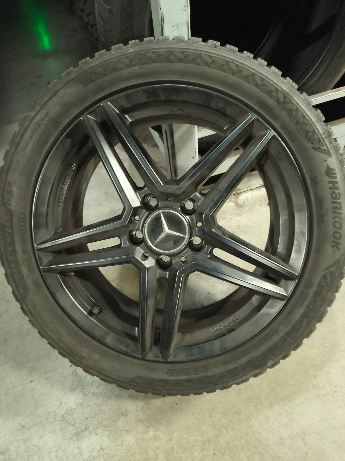 Hankook 205/50 R17 winterbanden op velg, Neuf, Pneus et Jantes, Pneus hiver, Véhicule de tourisme