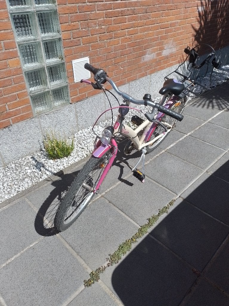fiets meisjes 24inch, Ophalen, Versnellingen, Btwin Decathlon, Schijfrem