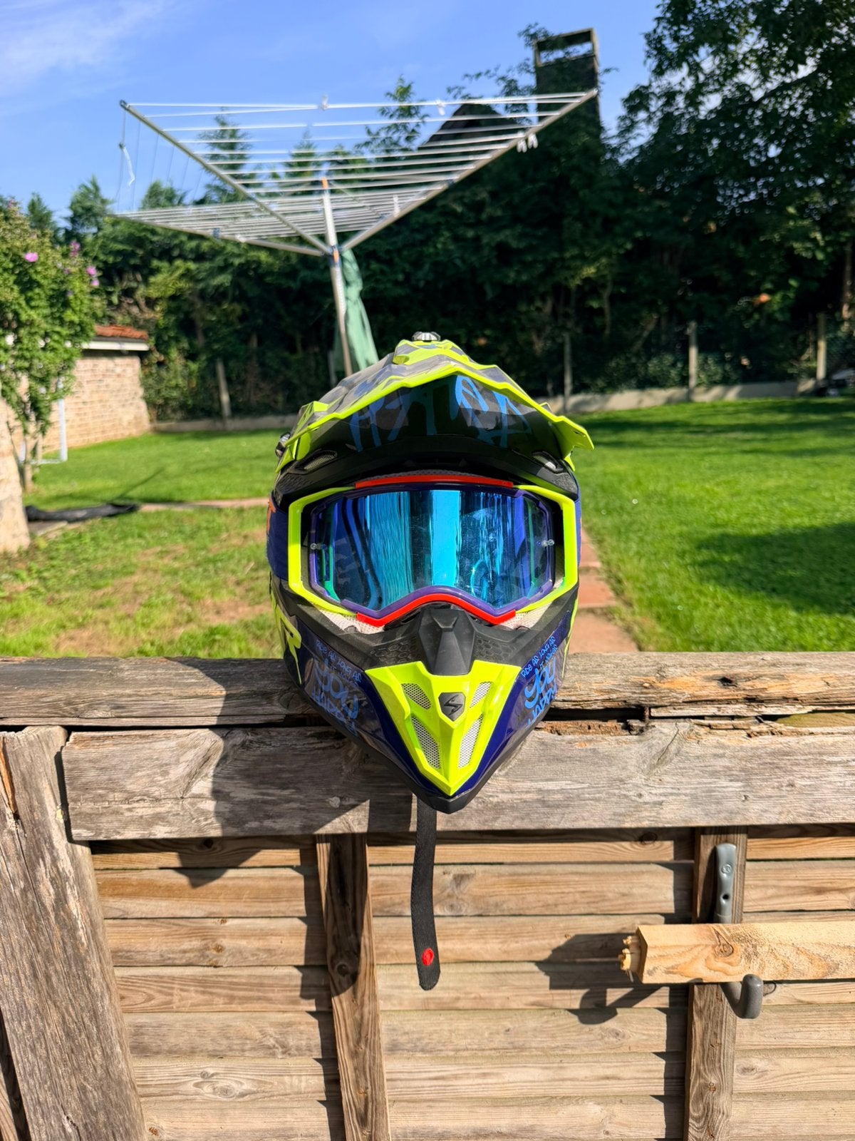 Casque scorpion vx-16 air, Motos, Autres marques, M, Seconde main, Casque off road