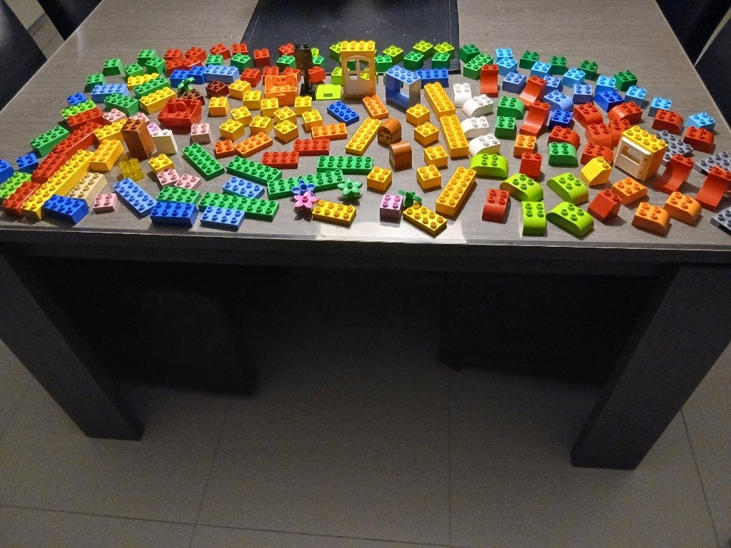 Diverse duplo blokken, Ophalen, Gebruikt, Duplo