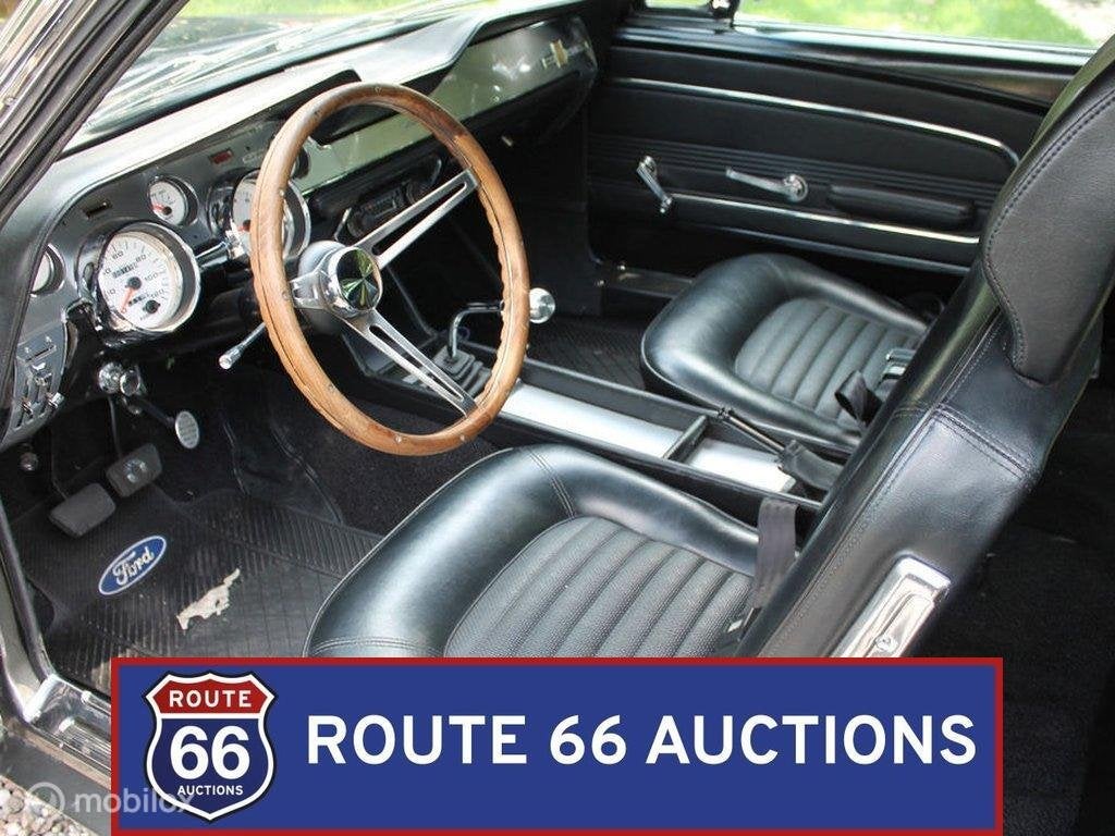 Ford Mustang GT 390 Fastback | 1967 | Route 66 Auctions, Autos, Achat, Entreprise, Boîte manuelle, Autre carrosserie