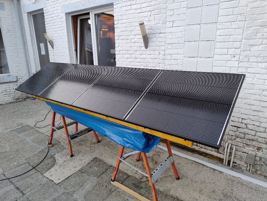 Kit 4 panneaux solaires Avidsen 480W plug and play., Doe-het-zelf en Bouw, Zonnepanelen en Toebehoren, Ophalen, Zo goed als nieuw