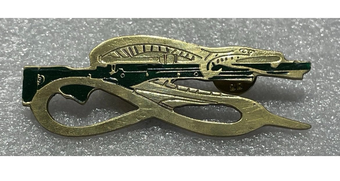Certificat Sniper Metal (version mate), Collections, Enlèvement ou Envoi, Emblème ou Badge