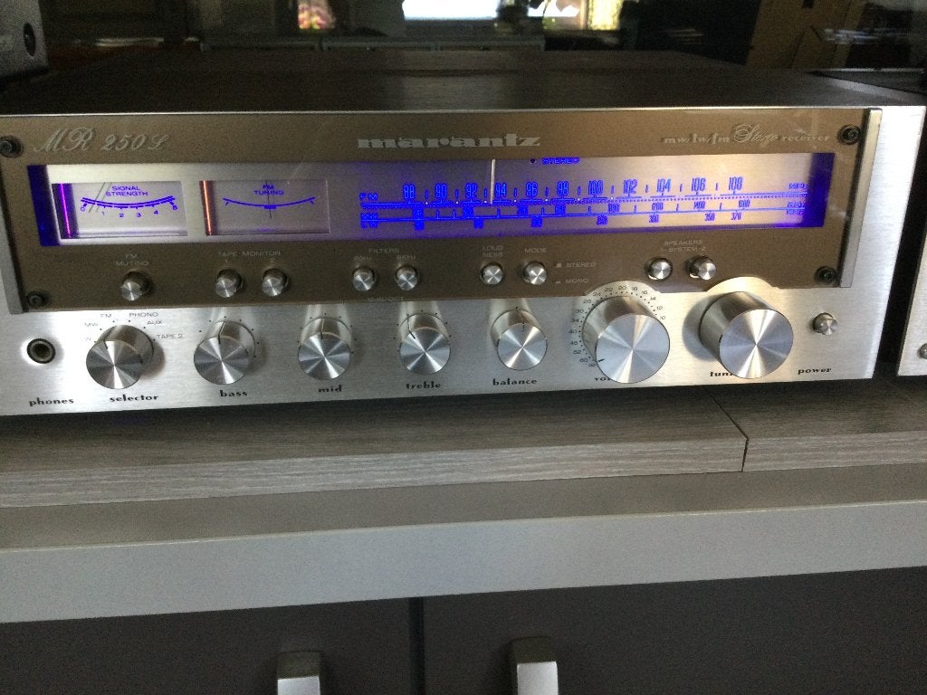 marantz mr250 l, Audio, Tv en Foto, Versterkers en Ontvangers, Ophalen, Gebruikt, Minder dan 60 watt, Marantz