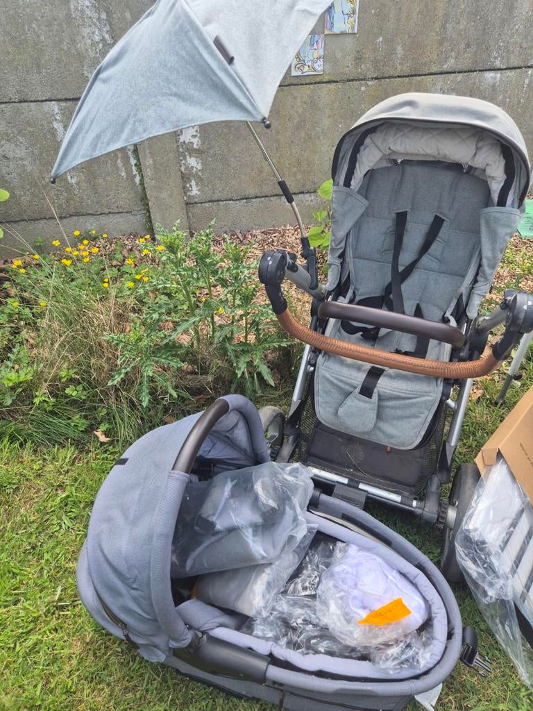 Buggy, Gebruikt, Verstelbare duwstang, Mutsy, Ophalen