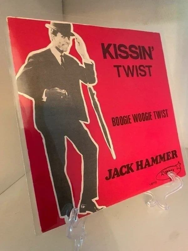 Jack Hammer – Kissin' Twist / Boogie Woogie Twist, Envoi, Utilisé, Rock et Metal