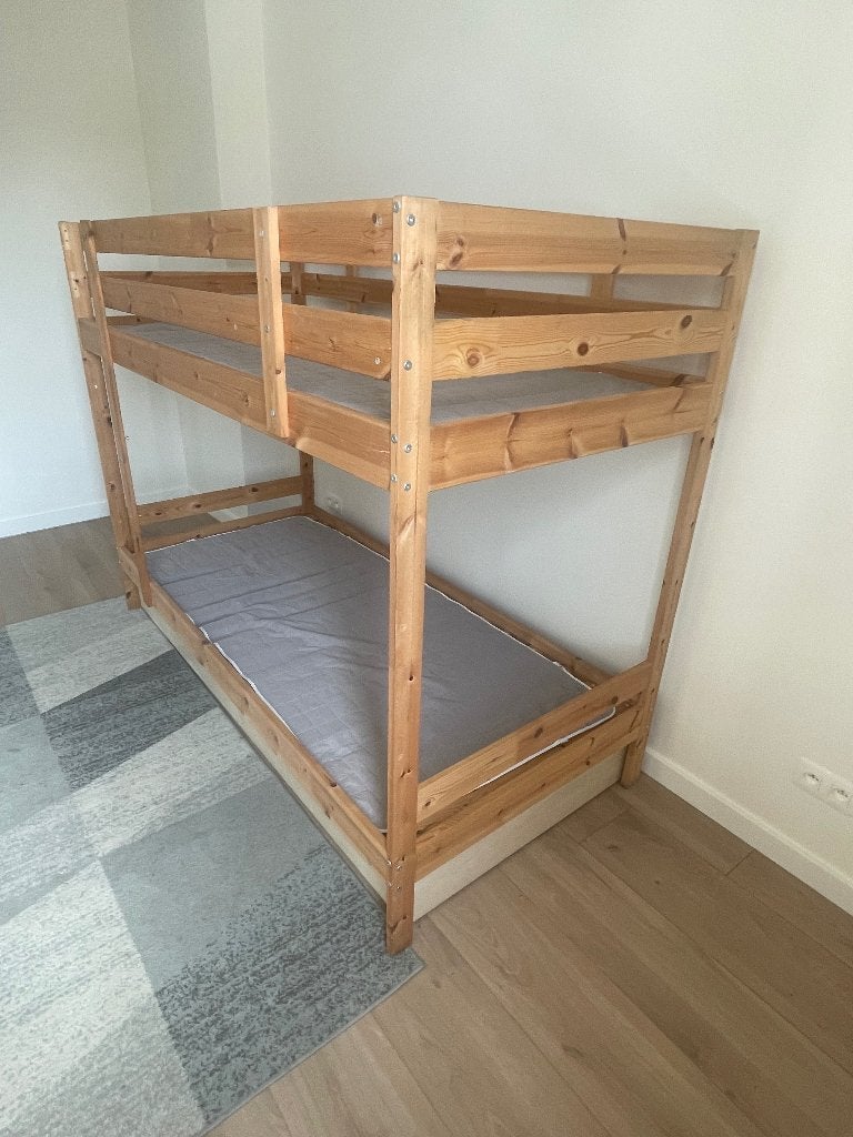 Stapelbed, Ophalen, Gebruikt, 90 cm, 200 cm