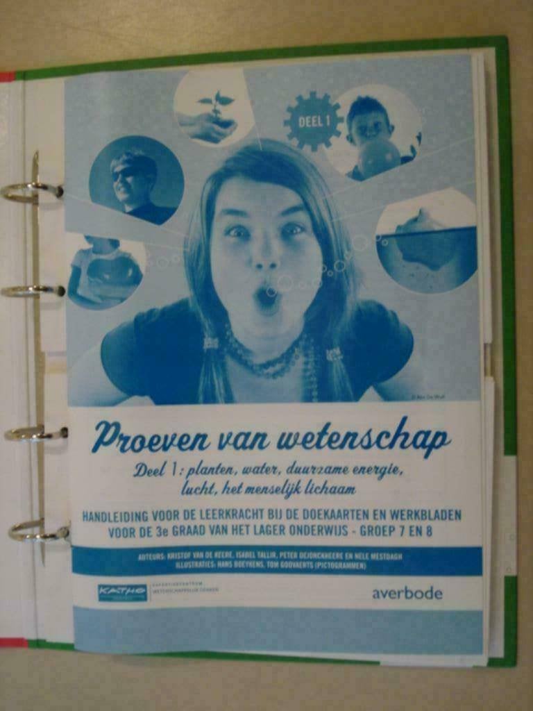 Proeven van wetenschap deel 1 lager onderwijs averbode 2010, Kristof Van de Keere Isabel Tallir Peter Dejonckheere Nele Mestd
