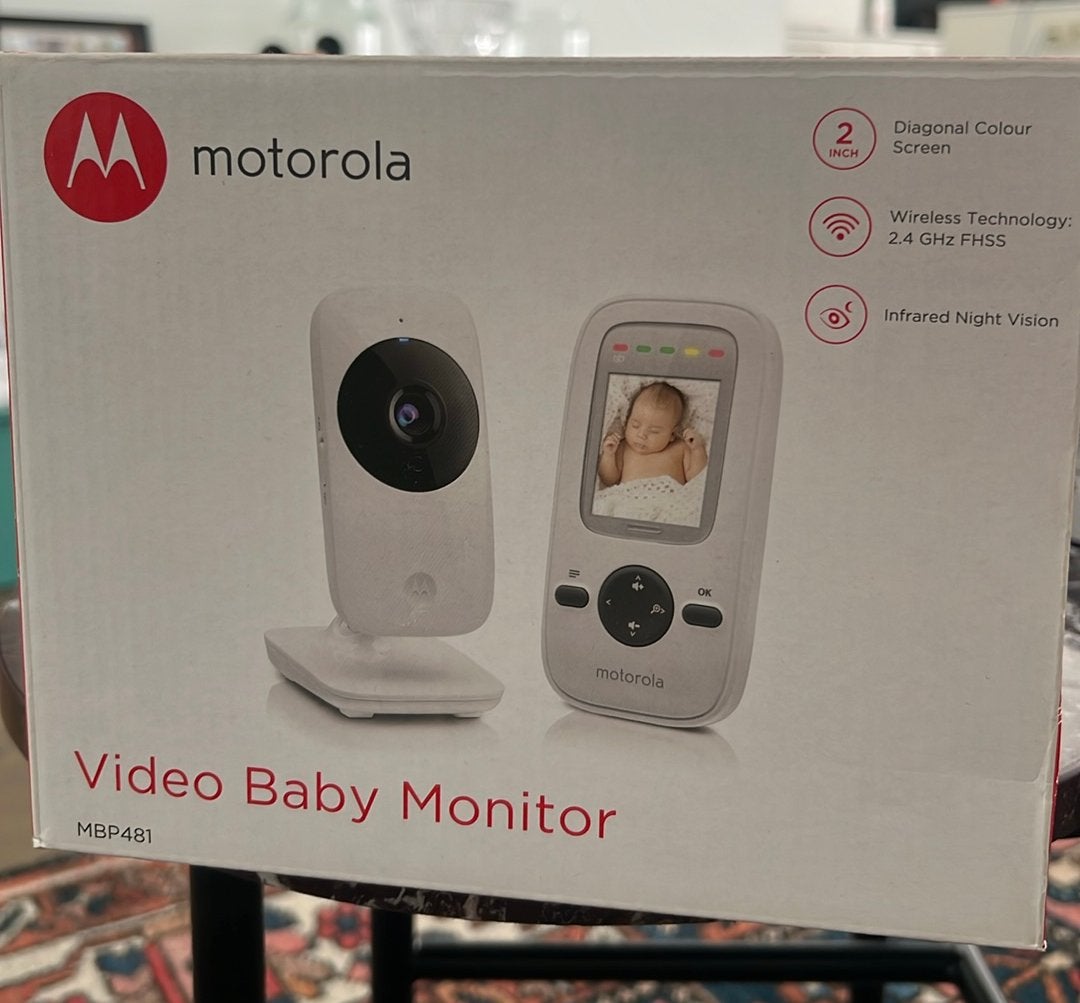 Video baby monitor motorola mbp481, Ophalen of Verzenden, Gebruikt