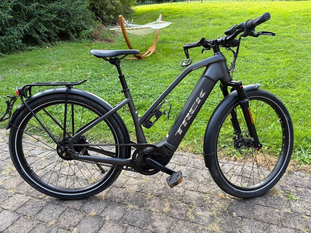 Vélo électrique TREK Allant +9S gris foncé, Enlèvement, Comme neuf, Autres marques