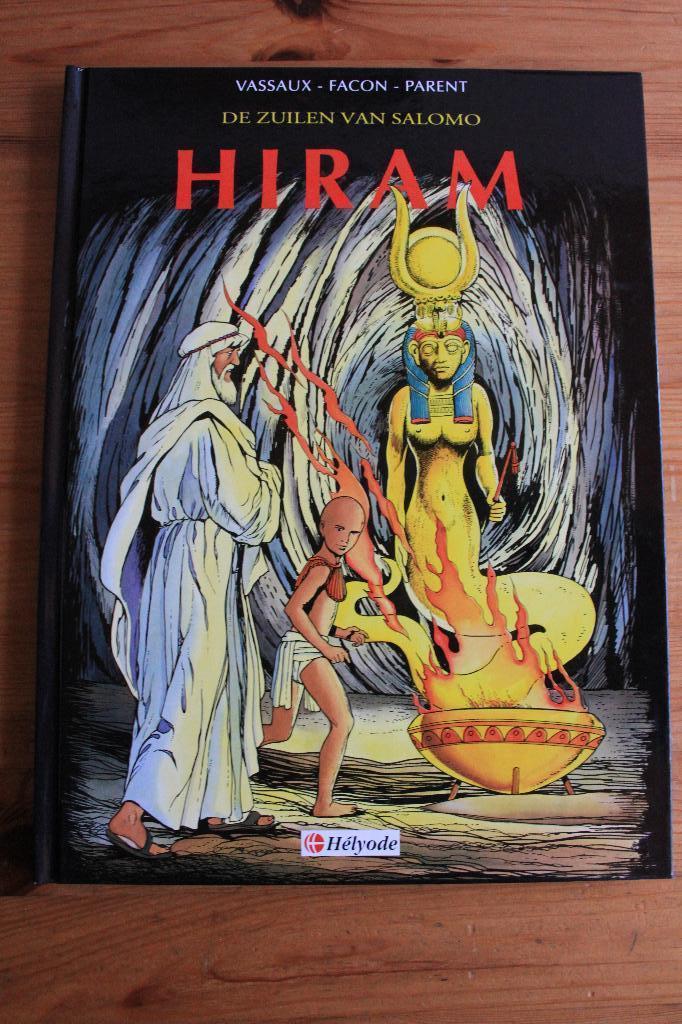 De zuilen van Salomo                 HC, Ophalen of Verzenden, Zo goed als nieuw, Vassaux- Facon- Parent, Eén stripboek