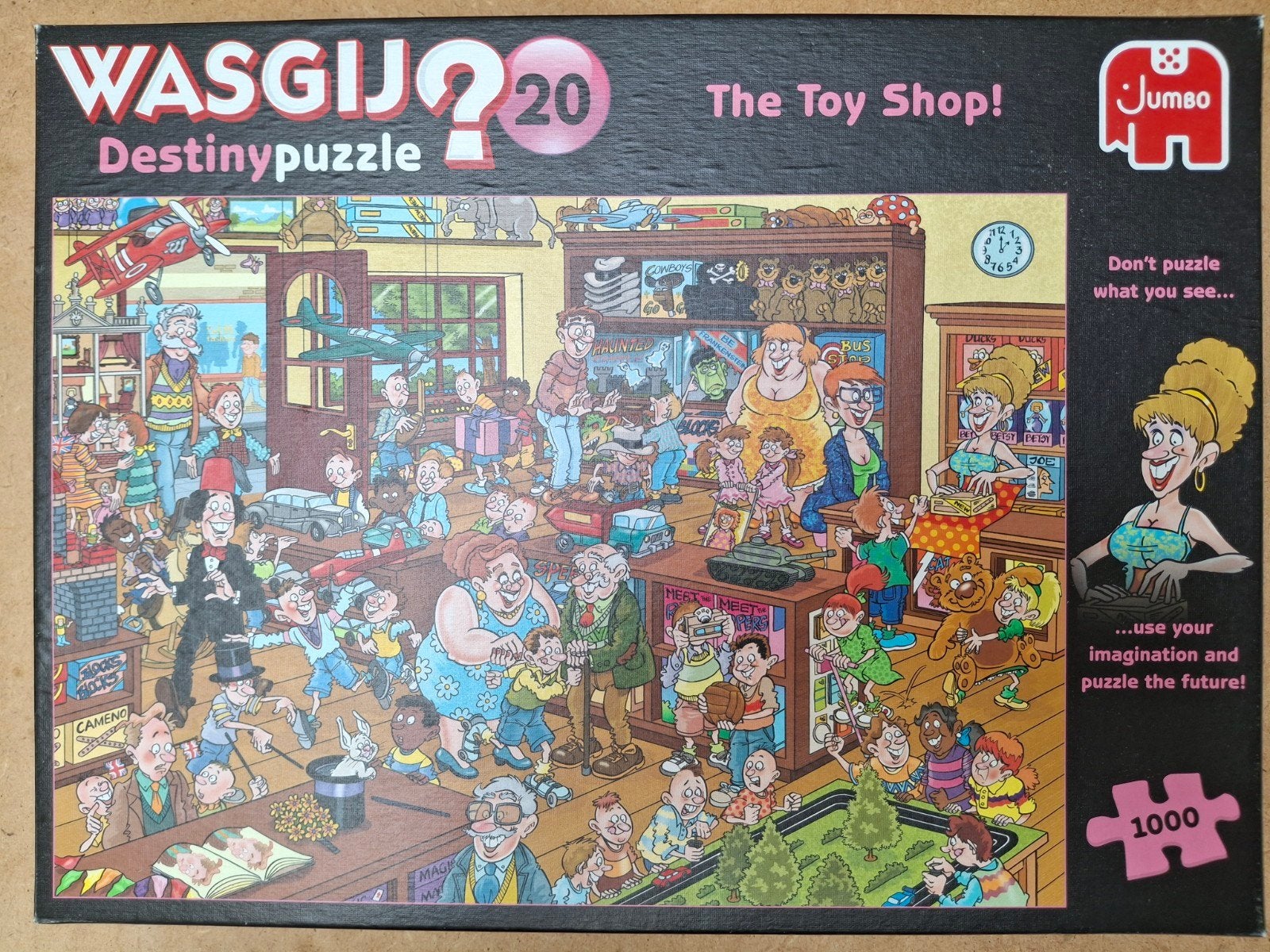 Puzzel Wasgij - The toy shop., Hobby en Vrije tijd, Ophalen