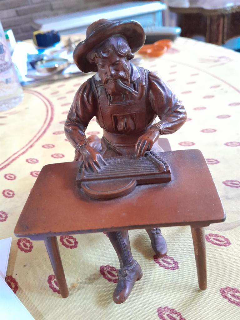 Superbe bronze de vienne pour amateur averti hauteur 12cm, Enlèvement ou Envoi, Bronze