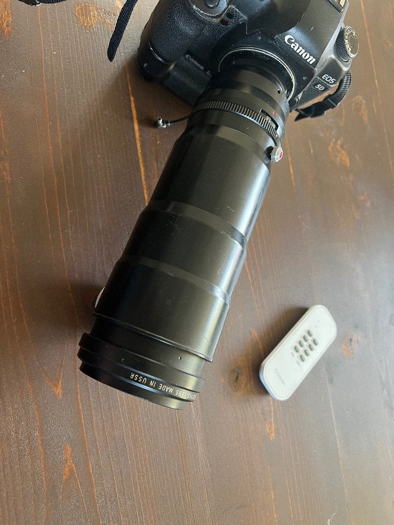 Tair 300 mm f 4,5 CANON EF, Ophalen, M42, Gebruikt, Canon