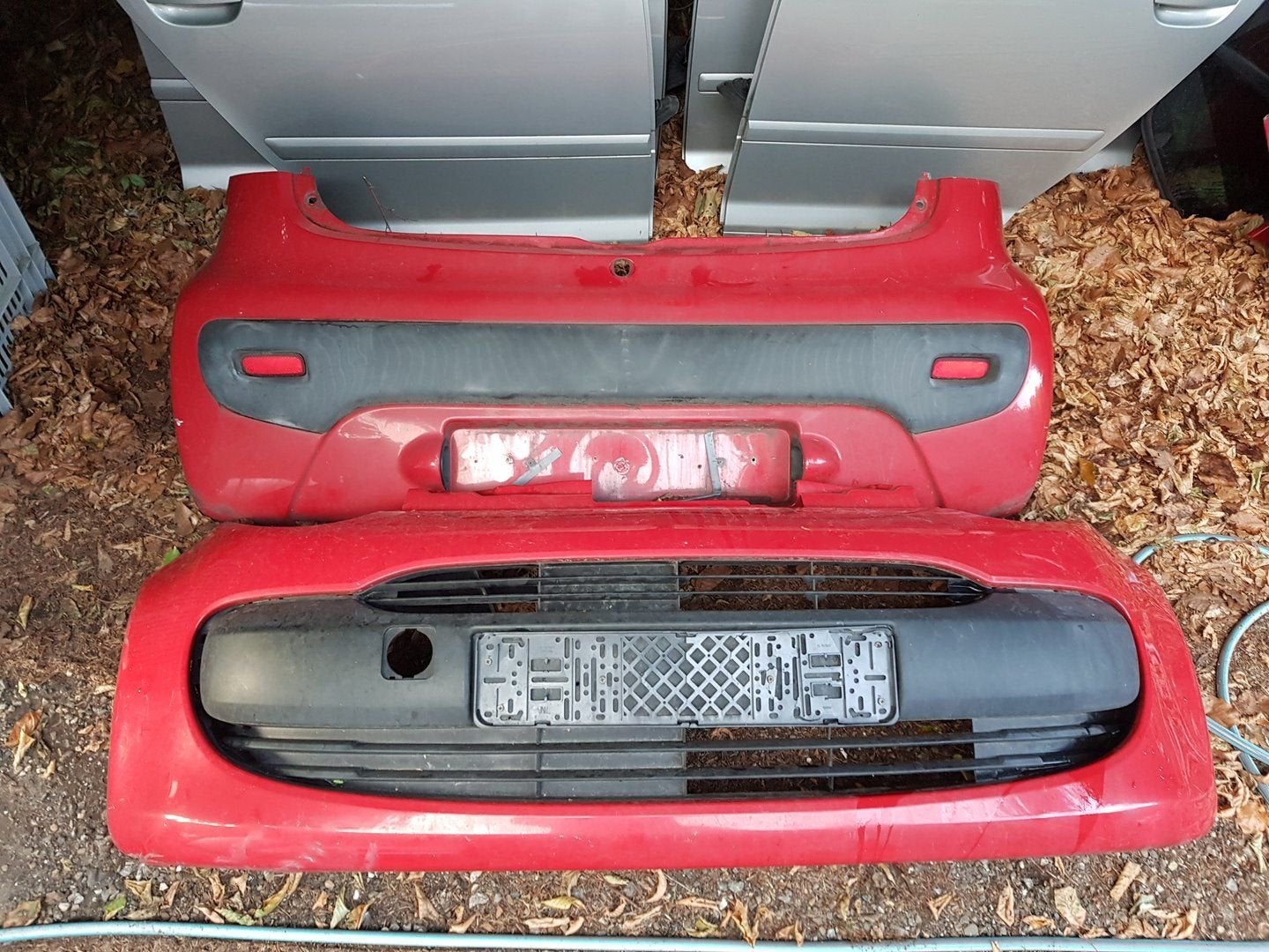 CITROËN C1 VOORBUMPER +ACHTERBUMPER  BJ 2005 TOT 2009, Autos : Pièces & Accessoires, -, Utilisé, -, Avant