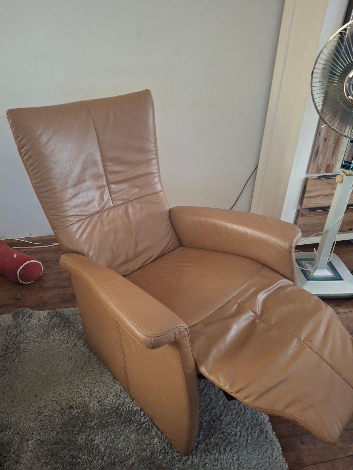 lederen fauteuil, Huis en Inrichting, Fauteuils, Ophalen