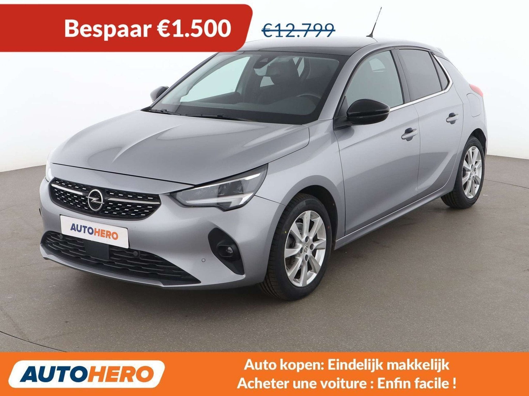Opel Corsa 1.2 Turbo Elegance (année de construction 2019), Autos, Argent ou Gris, Achat, Euro 6, 1165 kg