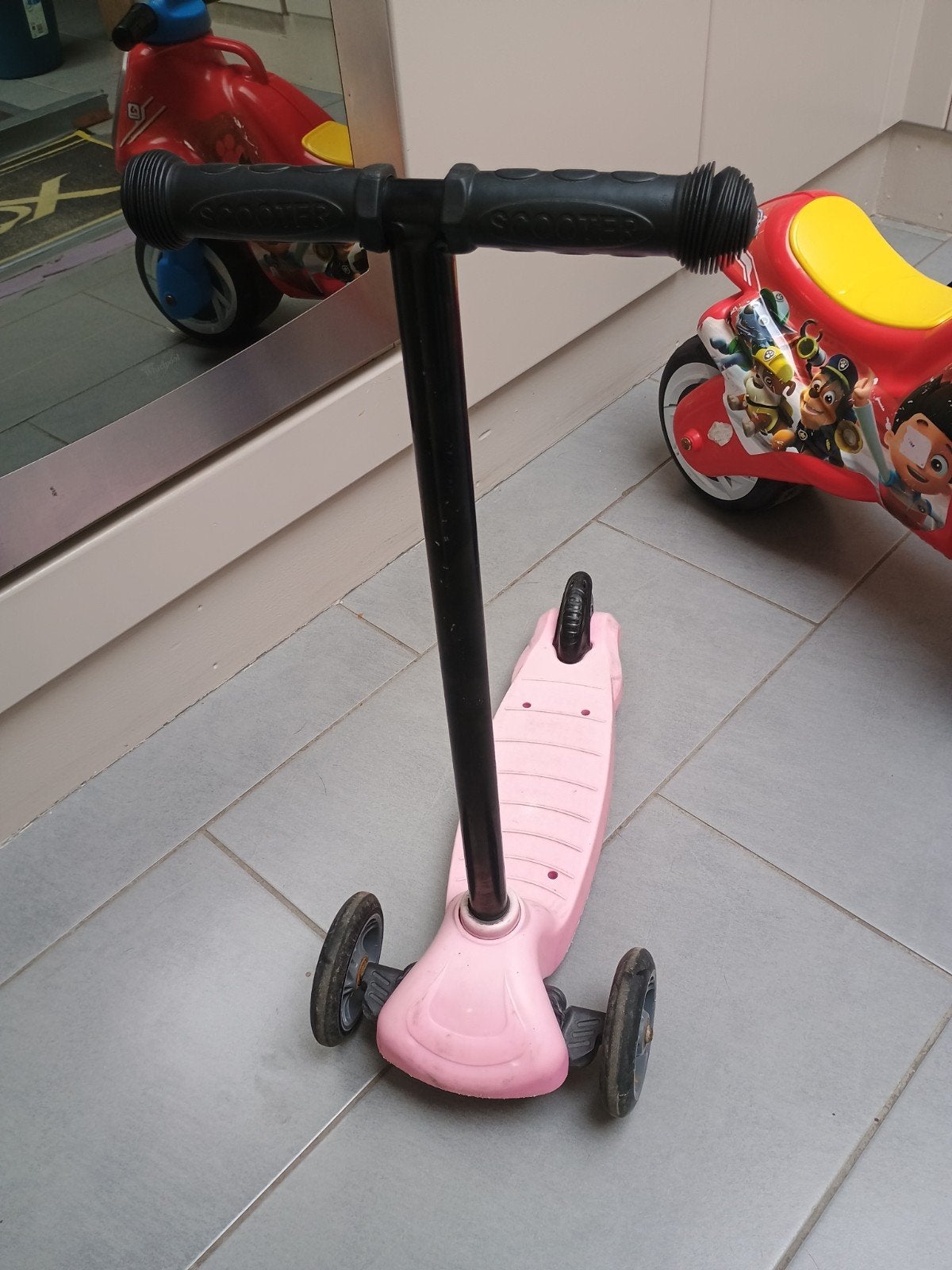 Kinderstep, Enlèvement, Utilisé