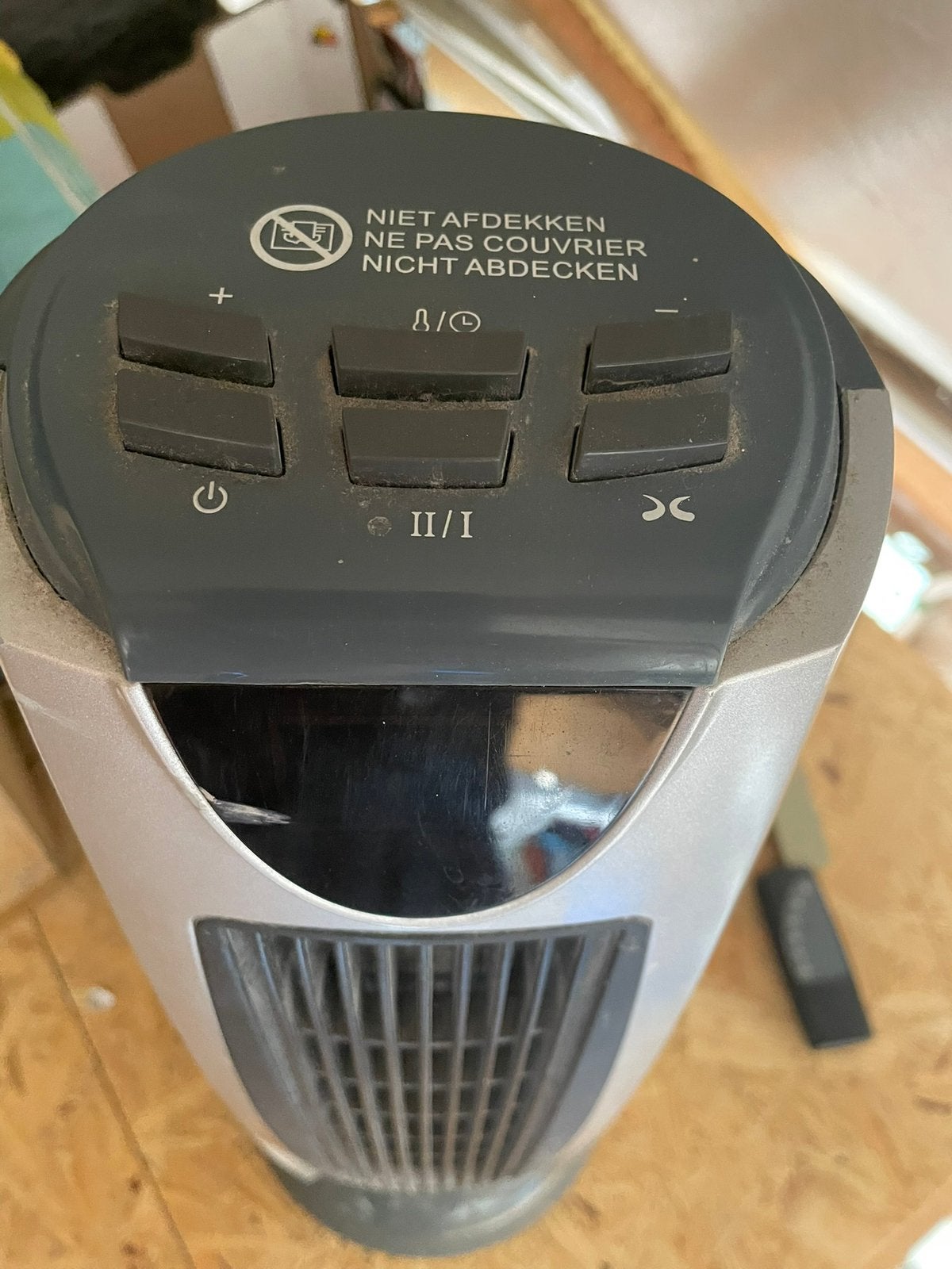 Verwarming of ventilator, Ophalen, Gebruikt