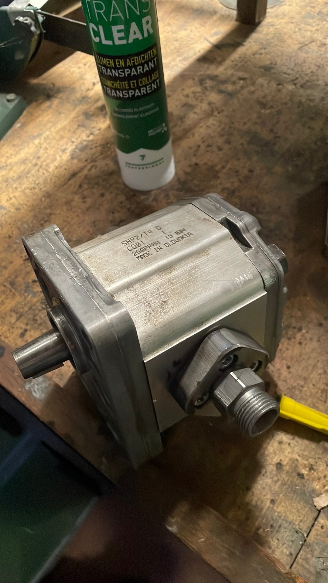 Pompe hydraulique a engrenage, Enlèvement ou Envoi, Utilisé
