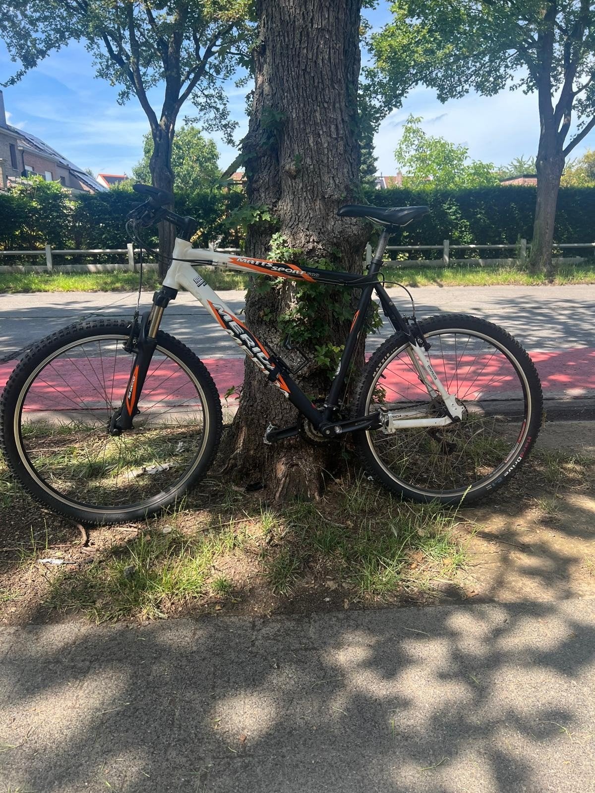 Moutainbike Merida, Ophalen