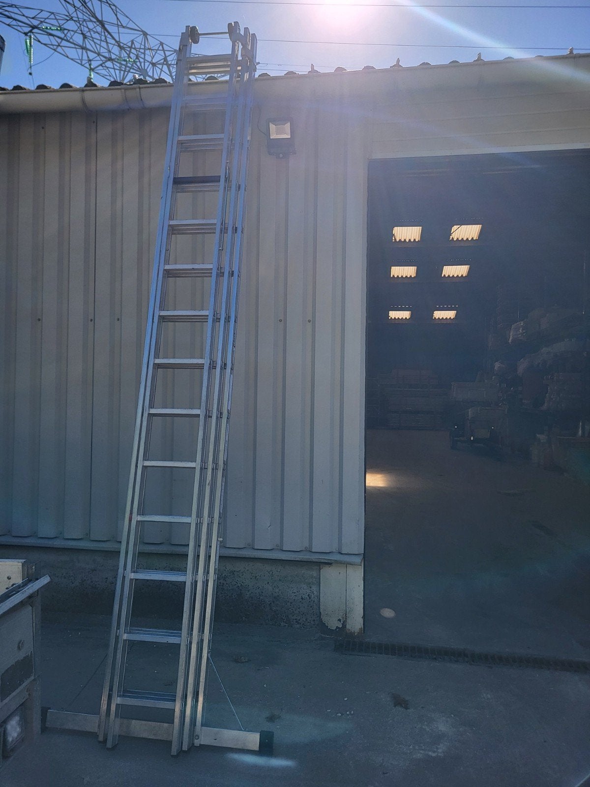 ladder 3x14 treden, Ophalen of Verzenden