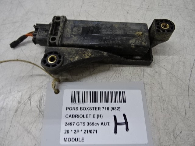 UNITE ELECTRONIQUE Porsche 718 Boxster (982) (7PP907273M), Utilisé, Porsche