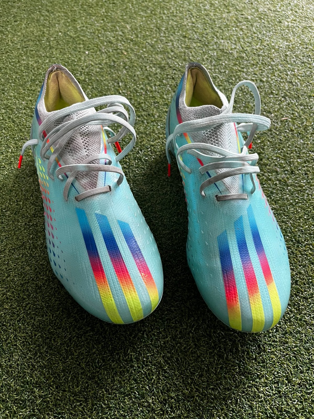 Adidas voetbalschoenen als nieuw maat 39,5, Ophalen, Zo goed als nieuw, Schoenen