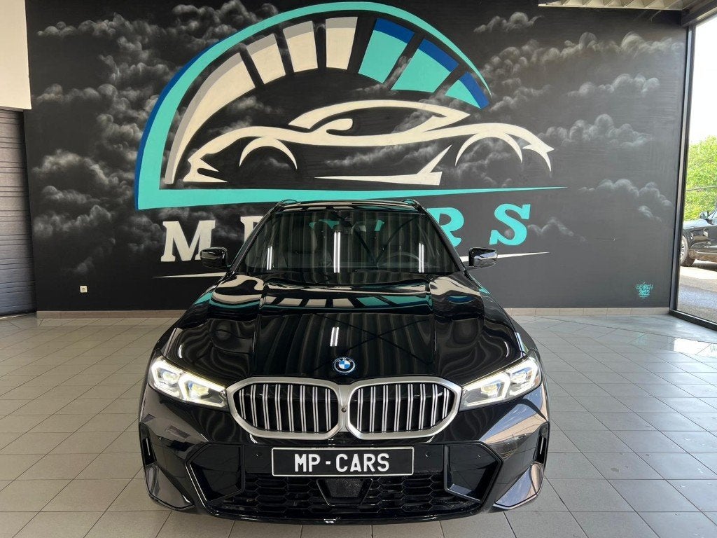 BMW 330E / M -pack / Slechts 21.350 km, Auto's, BMW, Automaat, Zwart, Leder, Break
