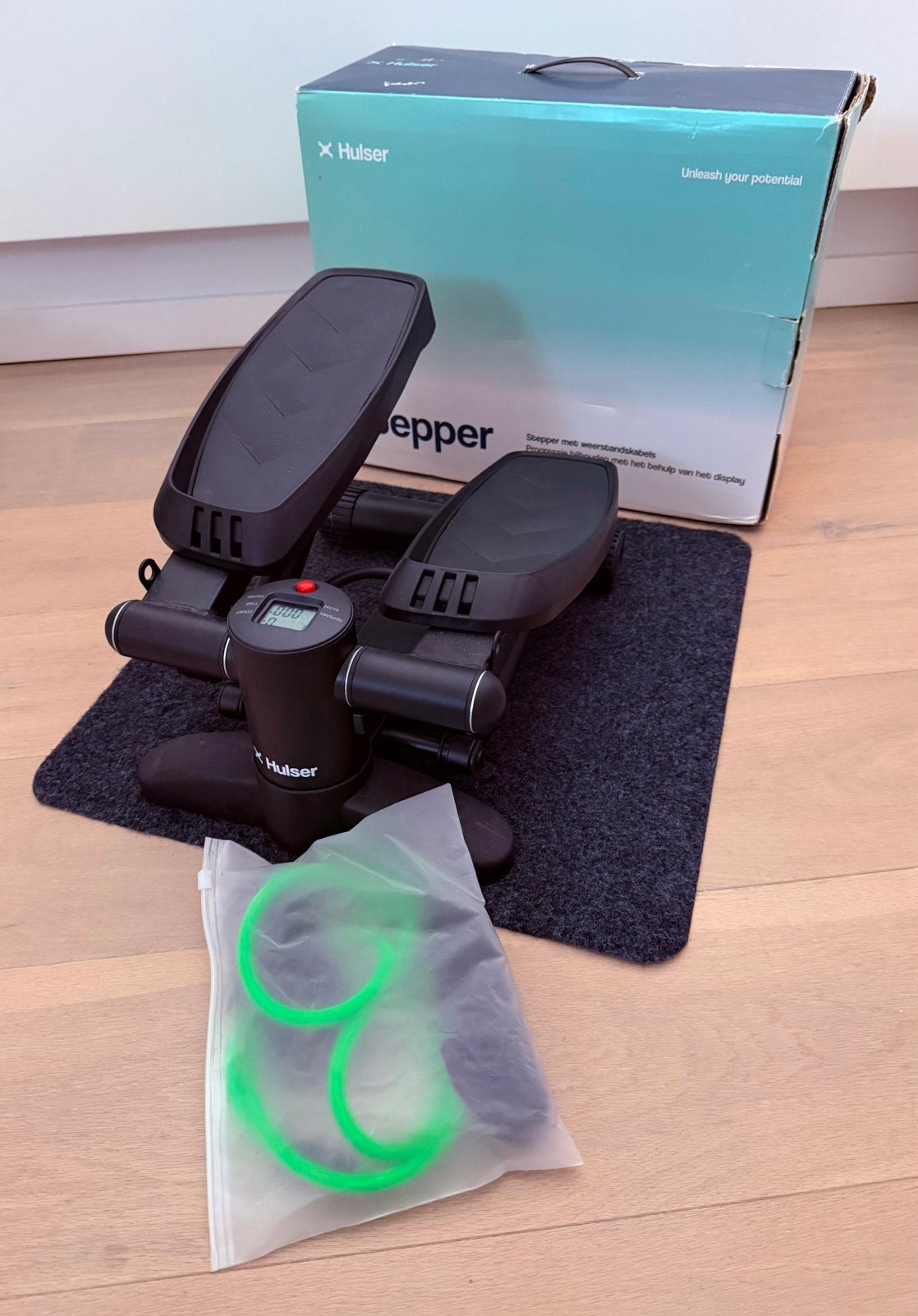 Stepper Hulser, Sports & Fitness, Enlèvement ou Envoi, Comme neuf