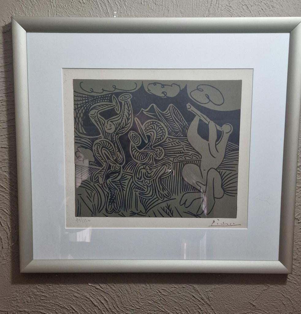 Picasso litho nr 79/120, Enlèvement