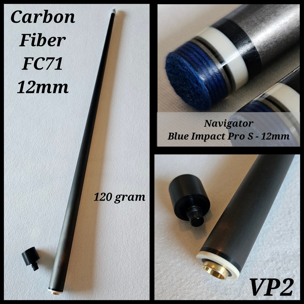 Carbon FC71 Navigator Pro S - 12mm top voor Longoni VP2, Ophalen of Verzenden, Nieuw, Keu of Ballen