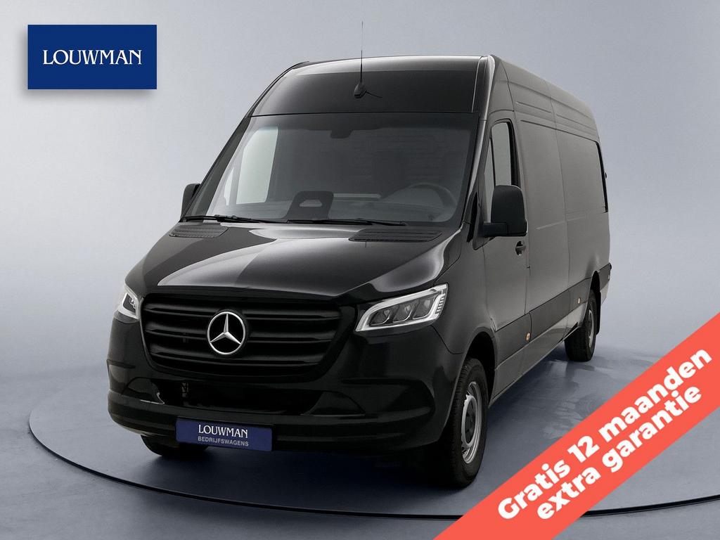 Mercedes-Benz Sprinter 317 1.9 CDI L3H2 Gratis 12 Maanden Ex, Auto's, Automaat, Zwart, Bedrijf, Diesel