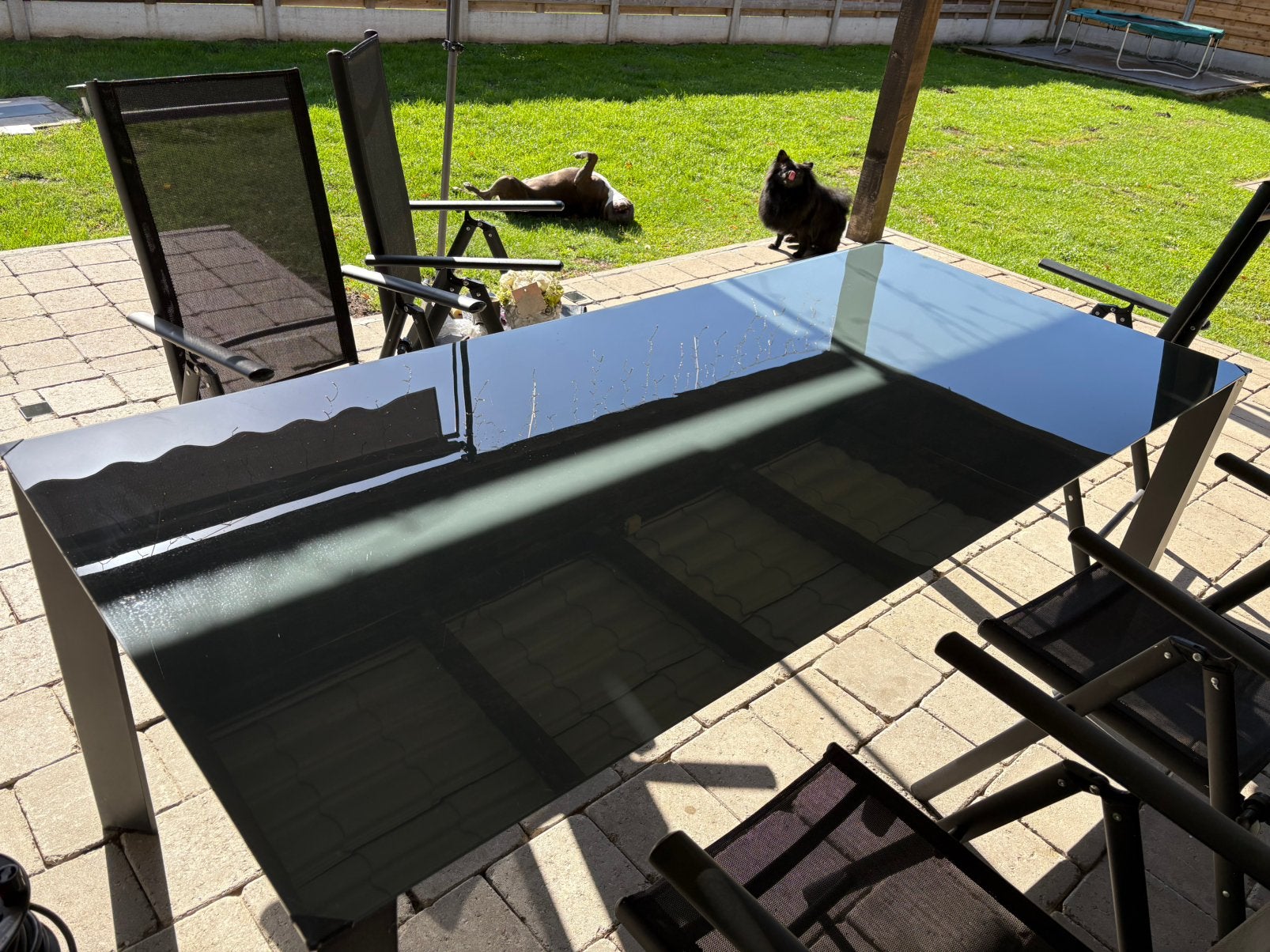Tuintafel, Tuin en Terras, Ophalen, Zo goed als nieuw, Rechthoekig