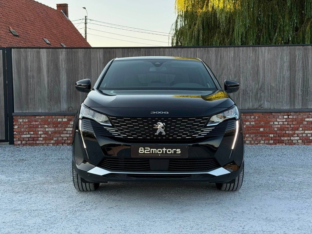 peugeot 3008 allure/1.2i/EAT8/led/carplay/18000km/dodehoek, 1199 cc, Leder en Stof, Zwart, 5 zetels