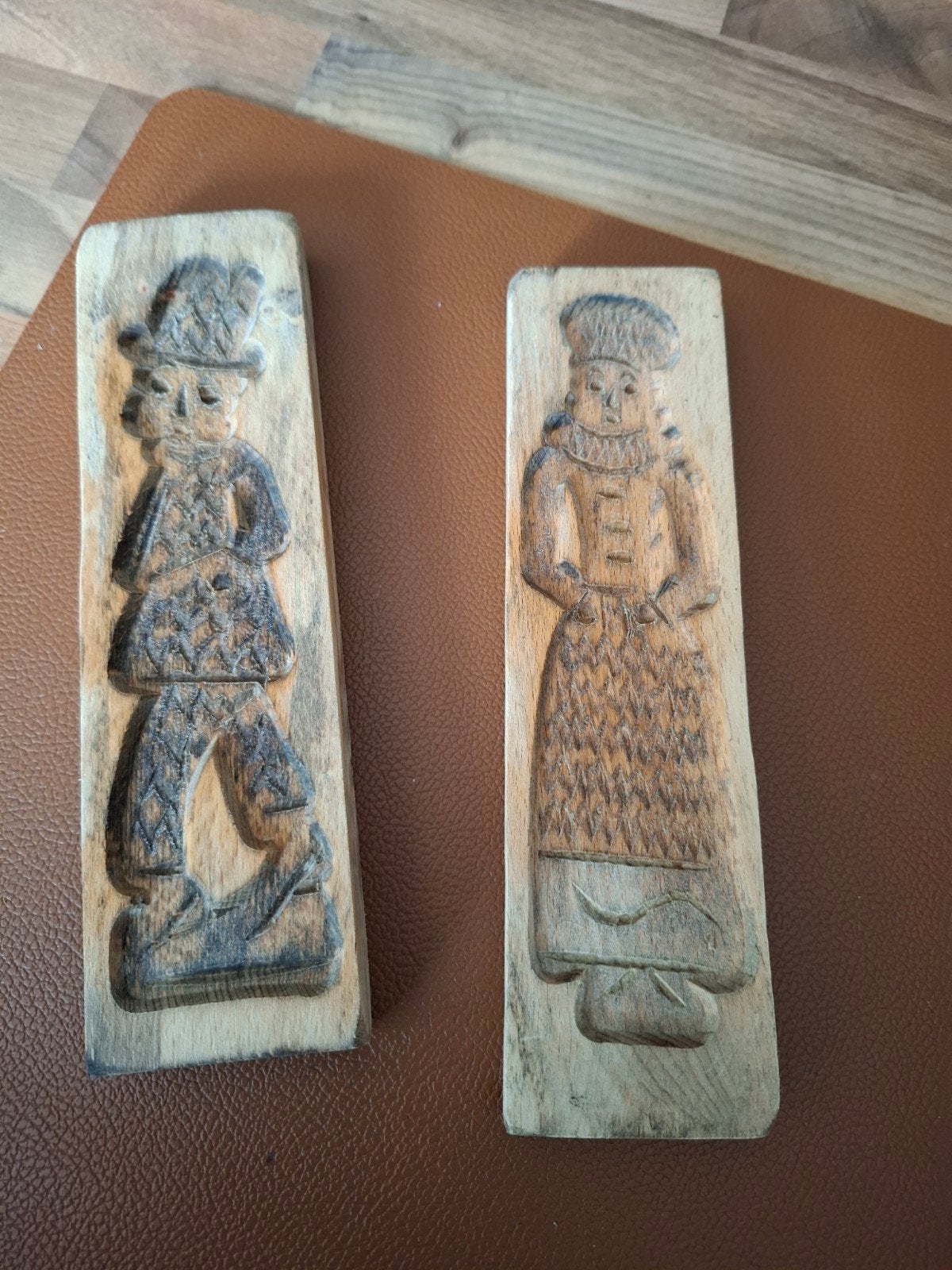 oude vorm voor speculaas te maken, Ophalen