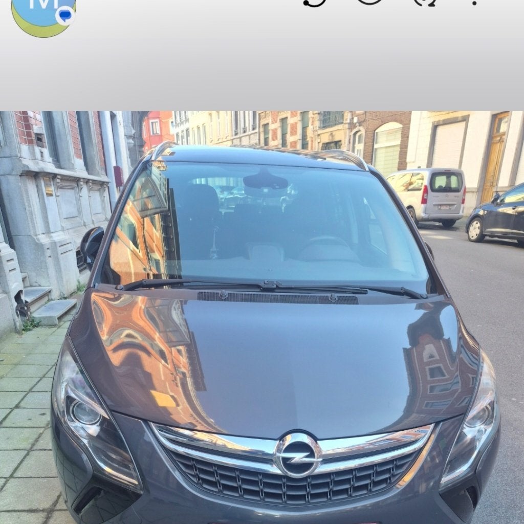 Opel zafira tourer 7 place 2015 euro 6, 7 zetels, 5 deurs, Particulier, Onderhoudsboekje