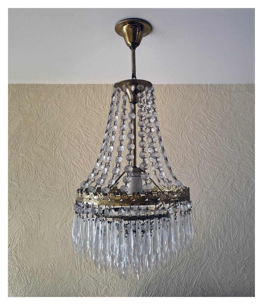 Lustre en montgolfière vintage, Enlèvement, Maison et Meubles