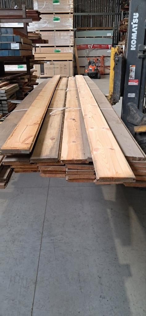 Lot lariks  135mm rechte tand, Doe-het-zelf en Bouw, Hout en Planken, Ophalen