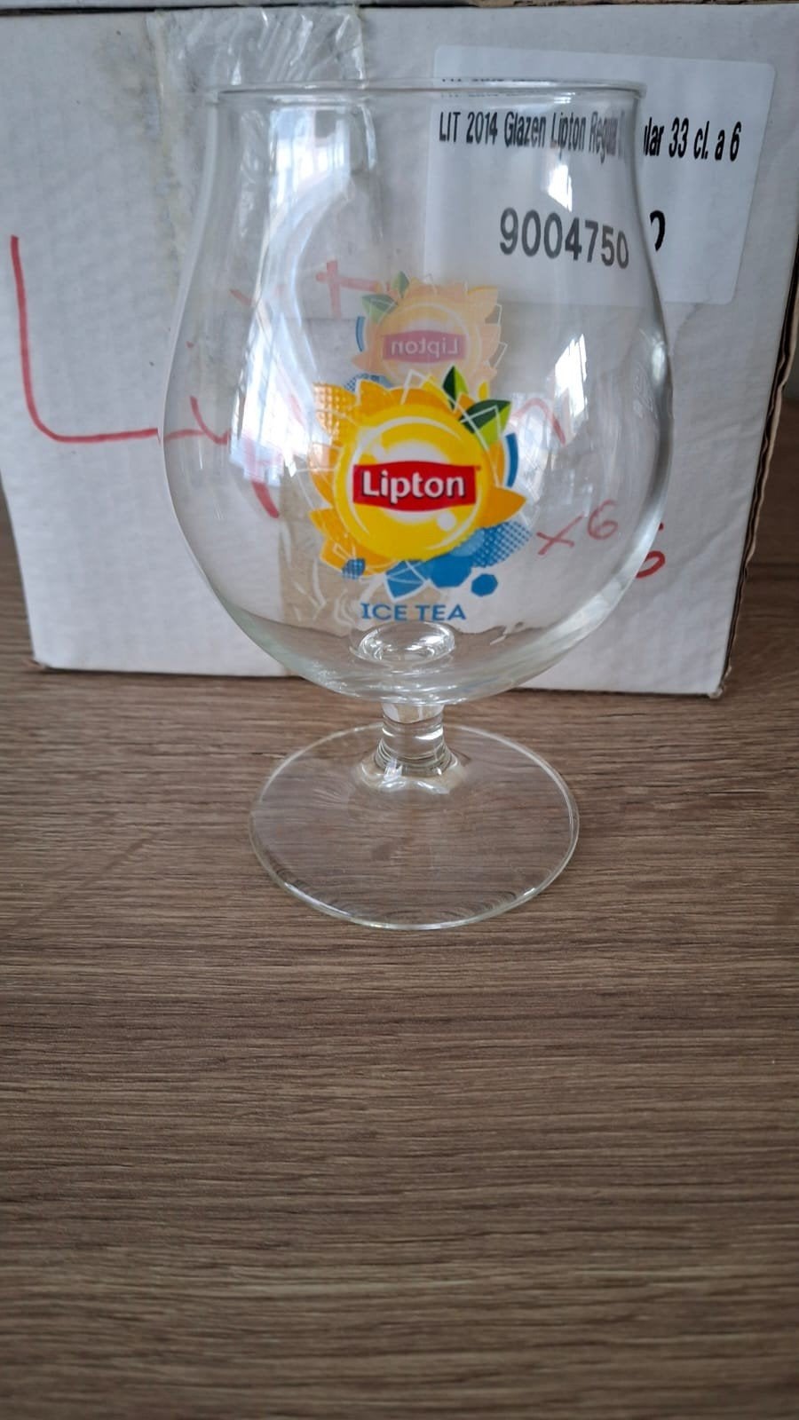 Ice tea glazen 33cl, Ophalen of Verzenden